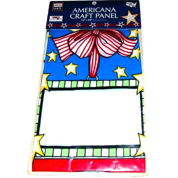 Simple Quilts Fabric Transfers Set of 8 Americana Flags and Military Themes - Picture 1 of 2